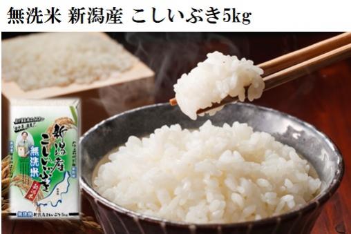 【令和6年産】「無洗米」 新潟産こしいぶき 5kg