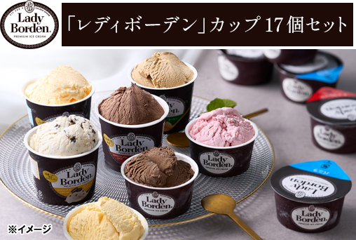 【12/21迄の注文で年内お届け】「レディーボーデン」カップ17個セット